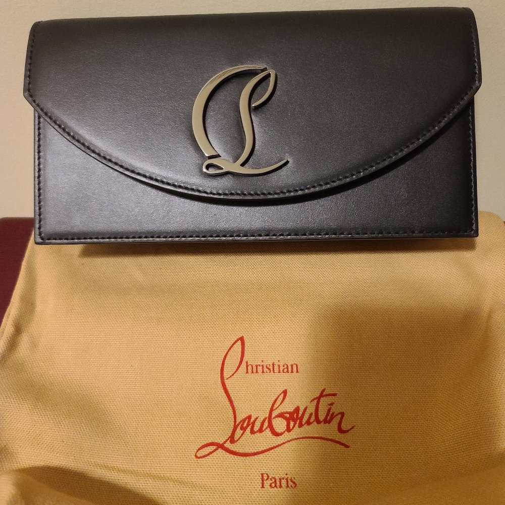 Christian Louboutin Clutch Wallet on a Chain Like